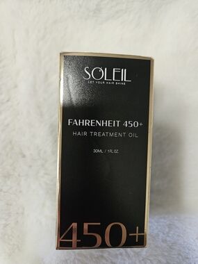 Soleil Fahrenheit 450+ Hair Treatment Oil - Black